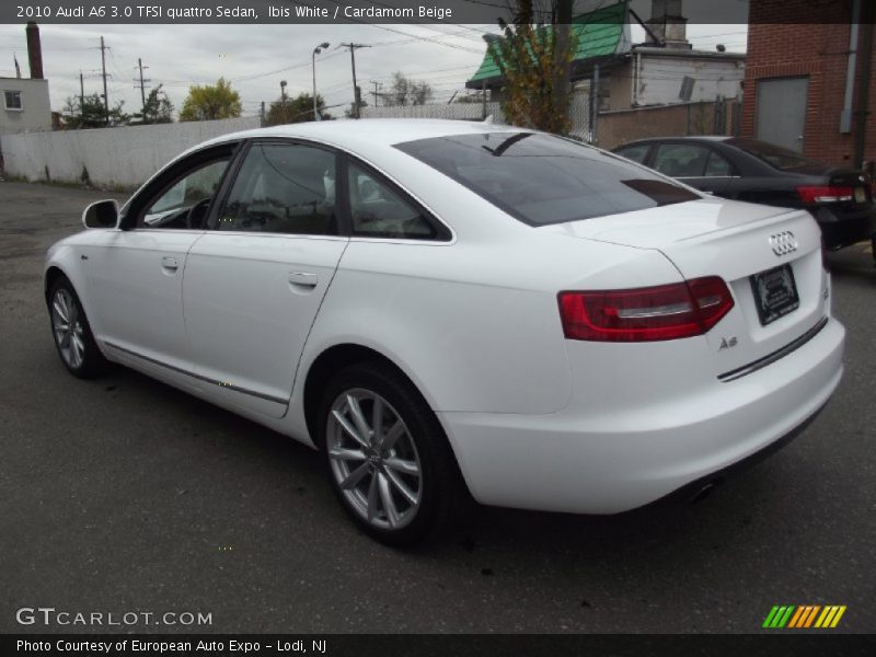 Ibis White / Cardamom Beige 2010 Audi A6 3.0 TFSI quattro Sedan