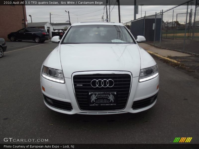 Ibis White / Cardamom Beige 2010 Audi A6 3.0 TFSI quattro Sedan