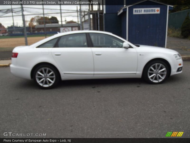 Ibis White / Cardamom Beige 2010 Audi A6 3.0 TFSI quattro Sedan