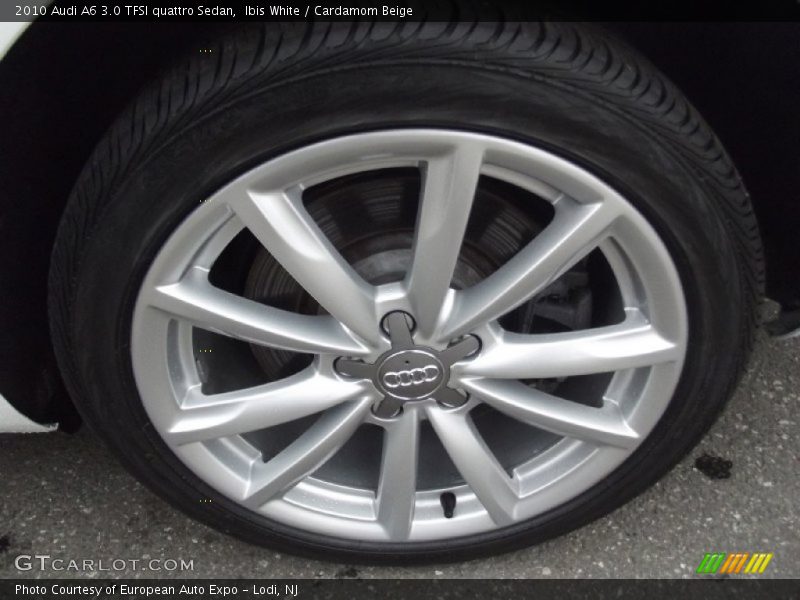 Ibis White / Cardamom Beige 2010 Audi A6 3.0 TFSI quattro Sedan