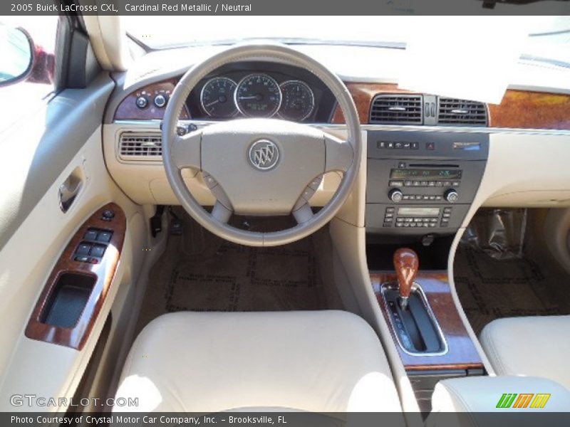 Cardinal Red Metallic / Neutral 2005 Buick LaCrosse CXL