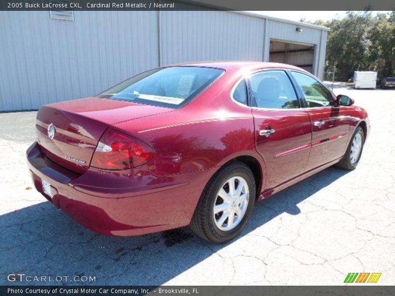 Cardinal Red Metallic / Neutral 2005 Buick LaCrosse CXL