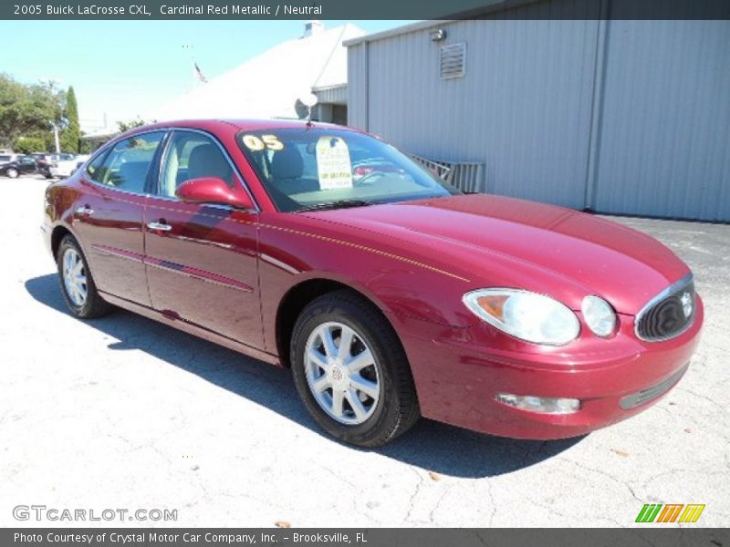 Cardinal Red Metallic / Neutral 2005 Buick LaCrosse CXL