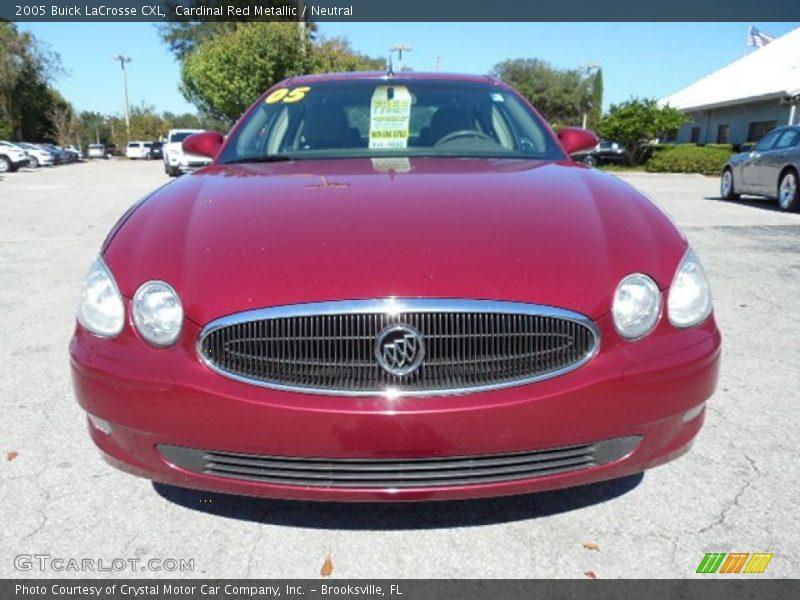 Cardinal Red Metallic / Neutral 2005 Buick LaCrosse CXL