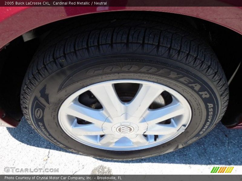 Cardinal Red Metallic / Neutral 2005 Buick LaCrosse CXL