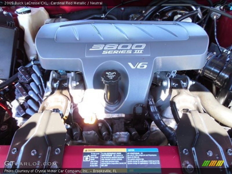 Cardinal Red Metallic / Neutral 2005 Buick LaCrosse CXL