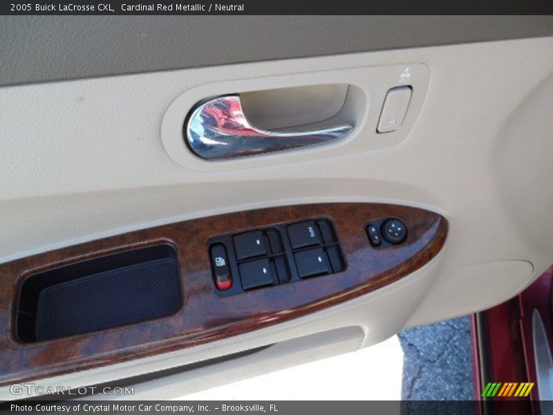 Cardinal Red Metallic / Neutral 2005 Buick LaCrosse CXL