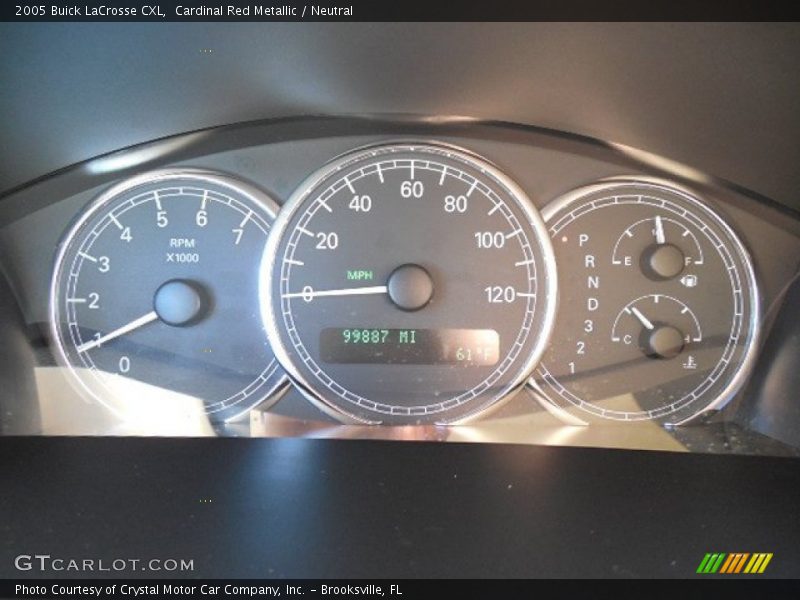 Cardinal Red Metallic / Neutral 2005 Buick LaCrosse CXL