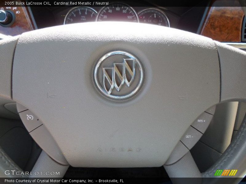 Cardinal Red Metallic / Neutral 2005 Buick LaCrosse CXL
