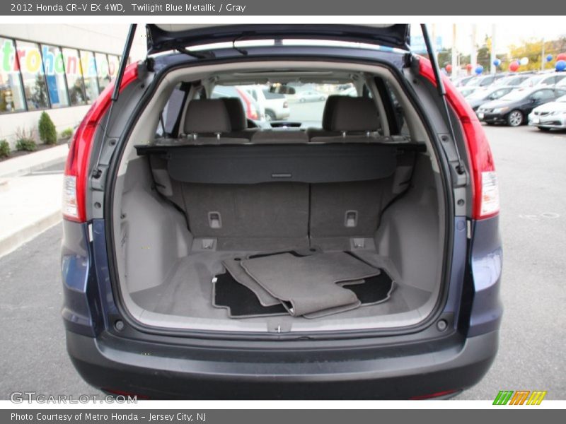 Twilight Blue Metallic / Gray 2012 Honda CR-V EX 4WD
