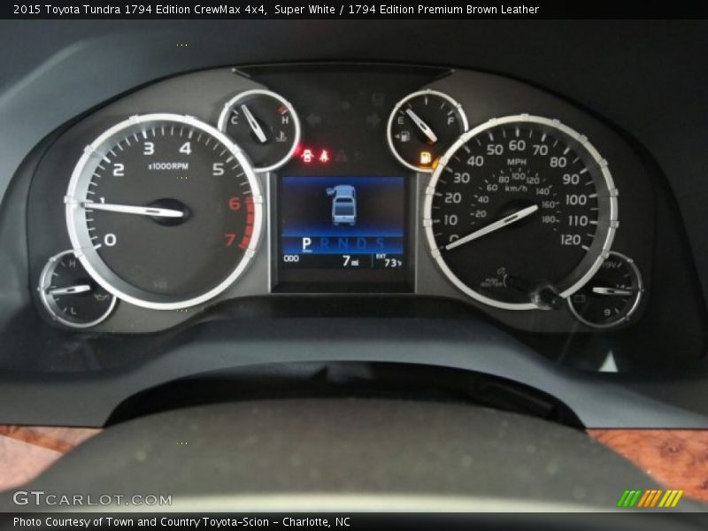  2015 Tundra 1794 Edition CrewMax 4x4 1794 Edition CrewMax 4x4 Gauges