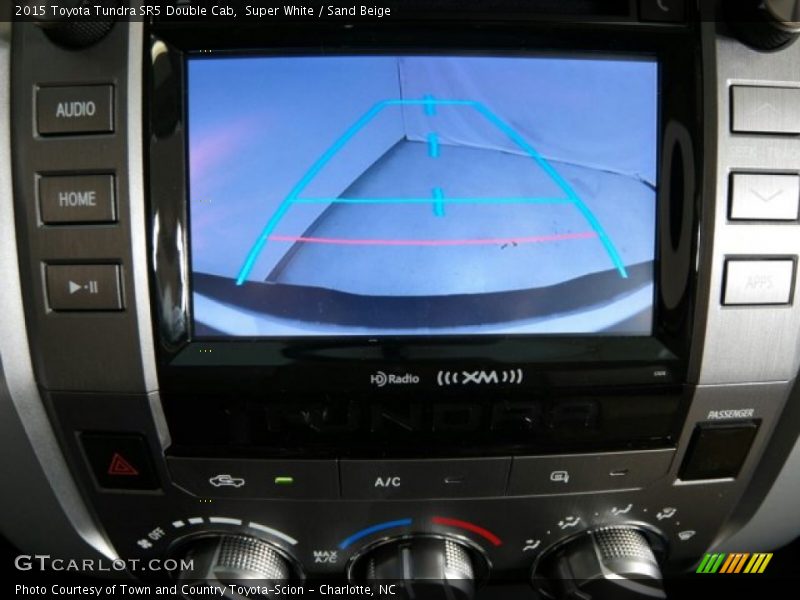 Super White / Sand Beige 2015 Toyota Tundra SR5 Double Cab
