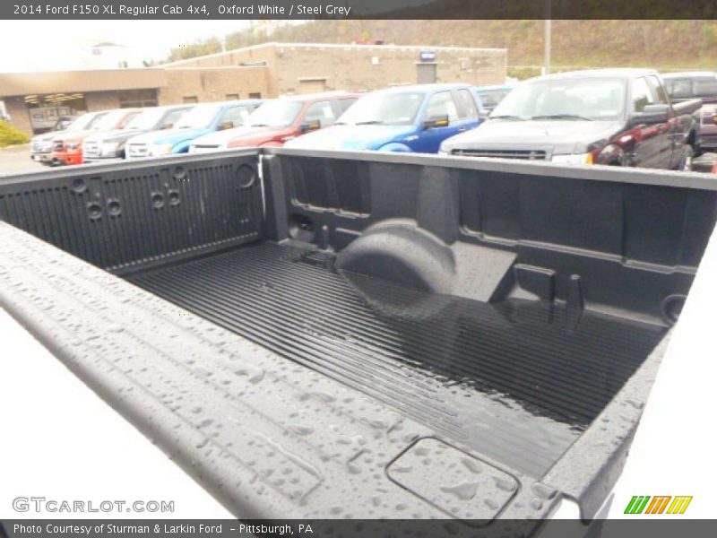Oxford White / Steel Grey 2014 Ford F150 XL Regular Cab 4x4