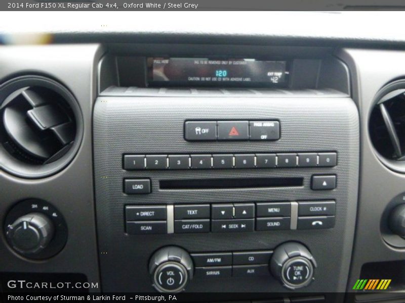Oxford White / Steel Grey 2014 Ford F150 XL Regular Cab 4x4