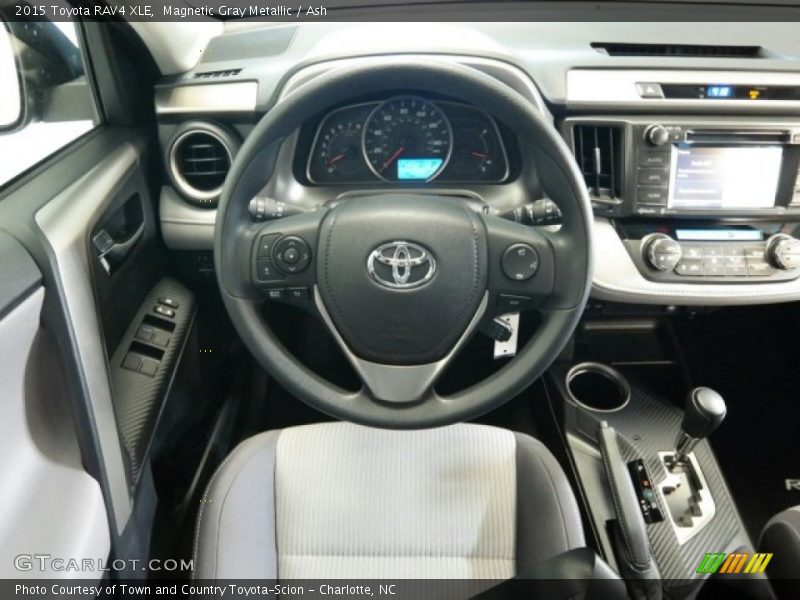 Magnetic Gray Metallic / Ash 2015 Toyota RAV4 XLE