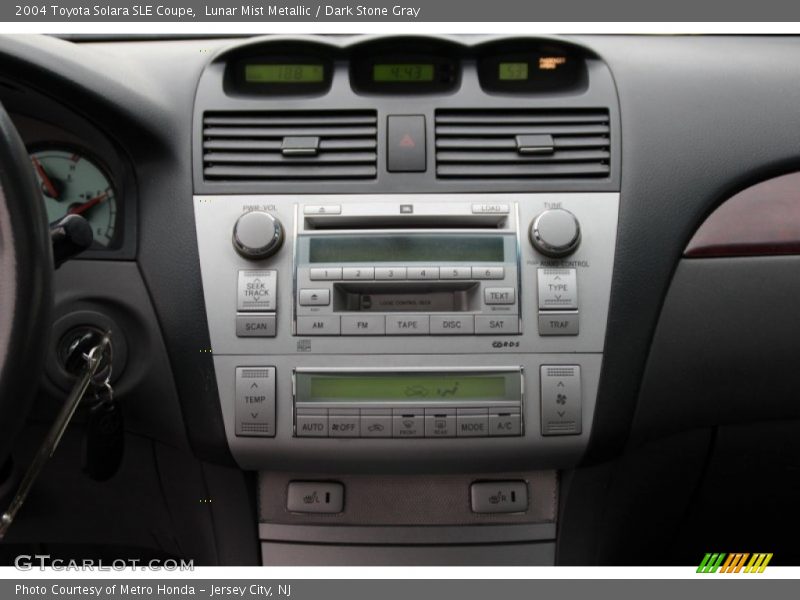 Controls of 2004 Solara SLE Coupe