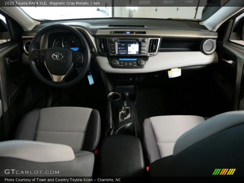 Magnetic Gray Metallic / Ash 2015 Toyota RAV4 XLE