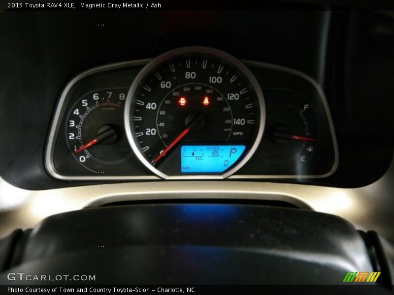 Magnetic Gray Metallic / Ash 2015 Toyota RAV4 XLE