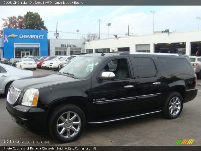 Onyx Black / Ebony 2008 GMC Yukon XL Denali AWD