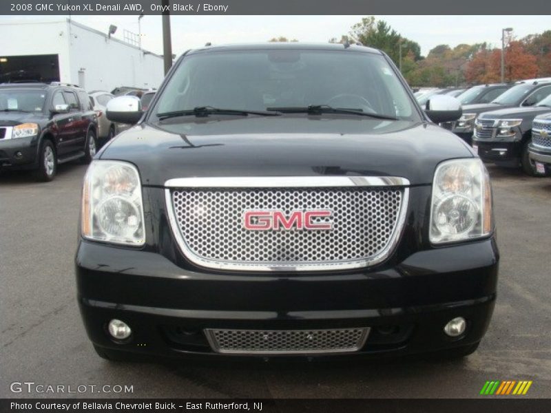 Onyx Black / Ebony 2008 GMC Yukon XL Denali AWD