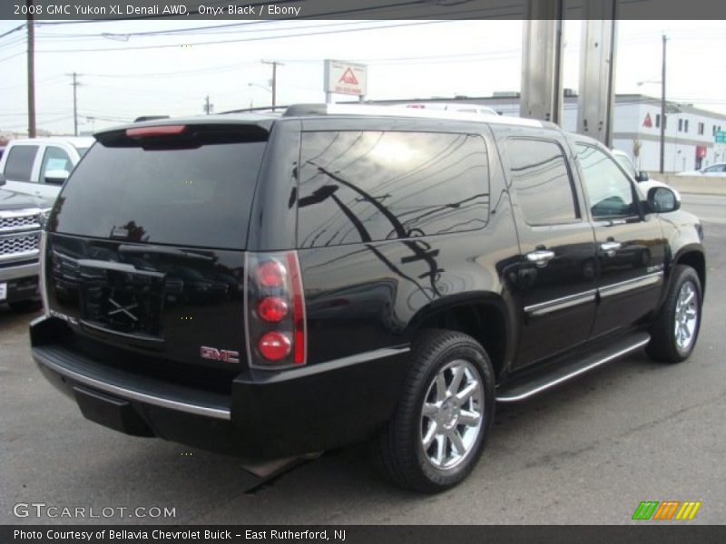 Onyx Black / Ebony 2008 GMC Yukon XL Denali AWD
