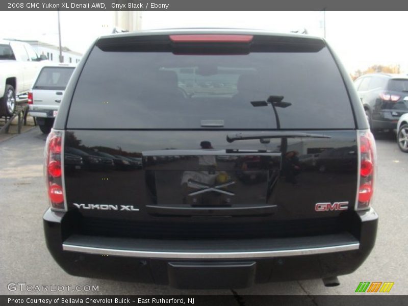 Onyx Black / Ebony 2008 GMC Yukon XL Denali AWD
