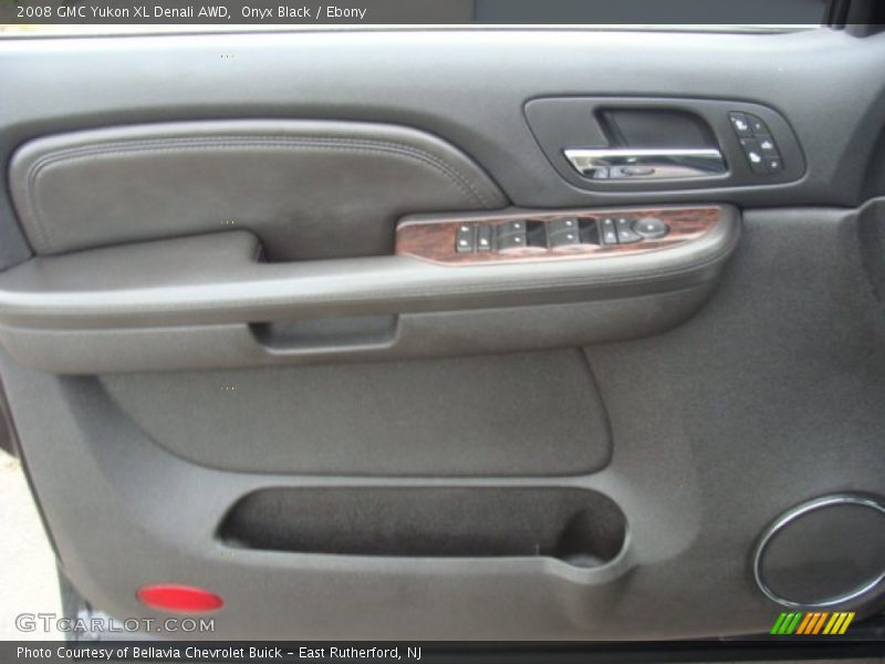 Onyx Black / Ebony 2008 GMC Yukon XL Denali AWD
