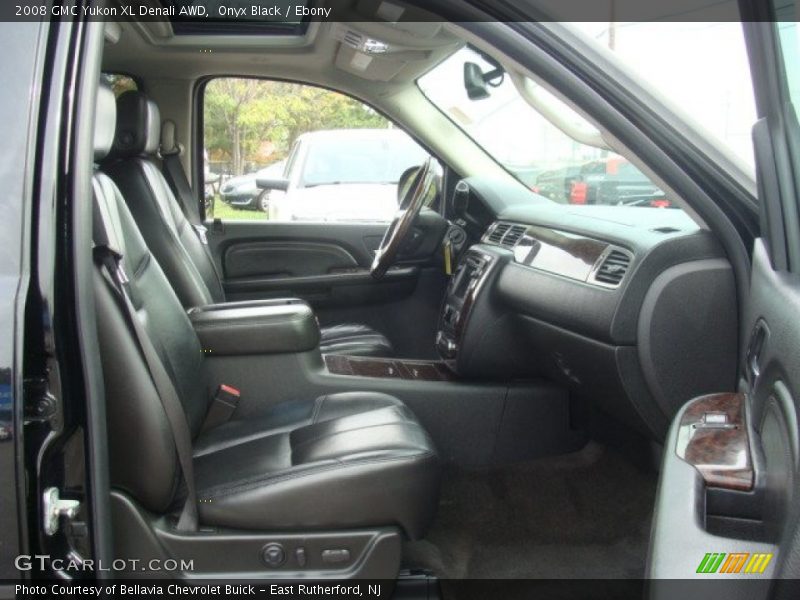 Onyx Black / Ebony 2008 GMC Yukon XL Denali AWD