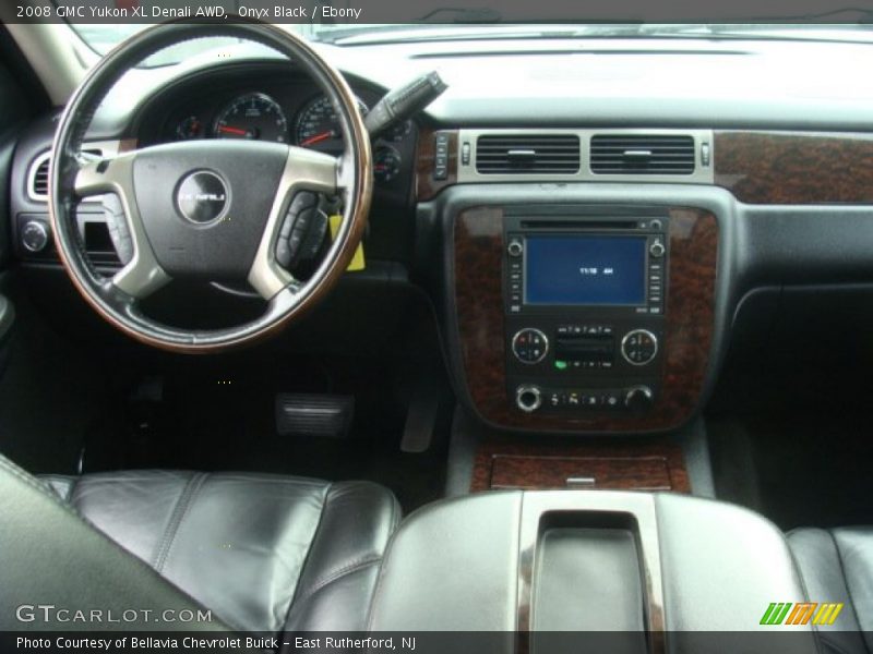 Onyx Black / Ebony 2008 GMC Yukon XL Denali AWD