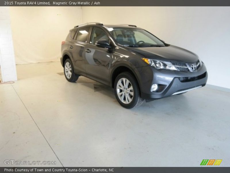 Magnetic Gray Metallic / Ash 2015 Toyota RAV4 Limited