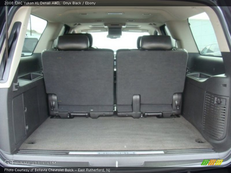 Onyx Black / Ebony 2008 GMC Yukon XL Denali AWD