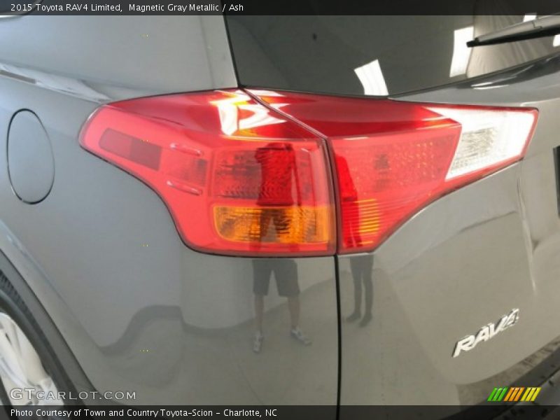 Magnetic Gray Metallic / Ash 2015 Toyota RAV4 Limited