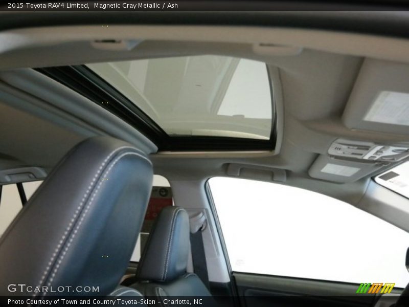 Magnetic Gray Metallic / Ash 2015 Toyota RAV4 Limited