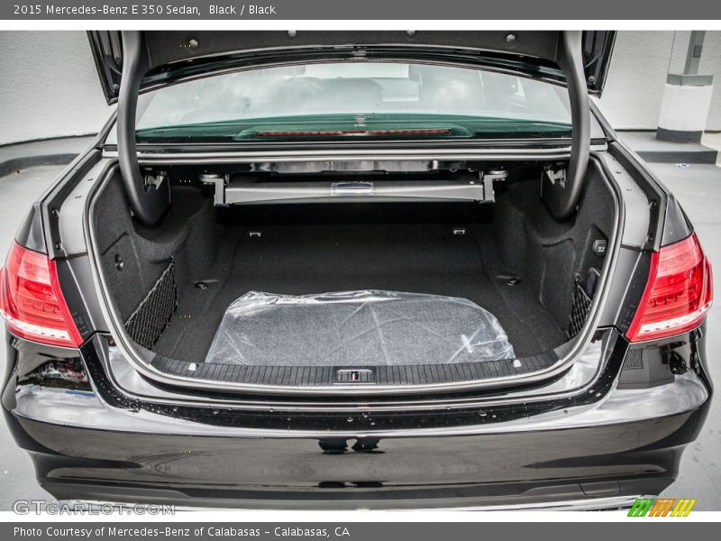 Black / Black 2015 Mercedes-Benz E 350 Sedan