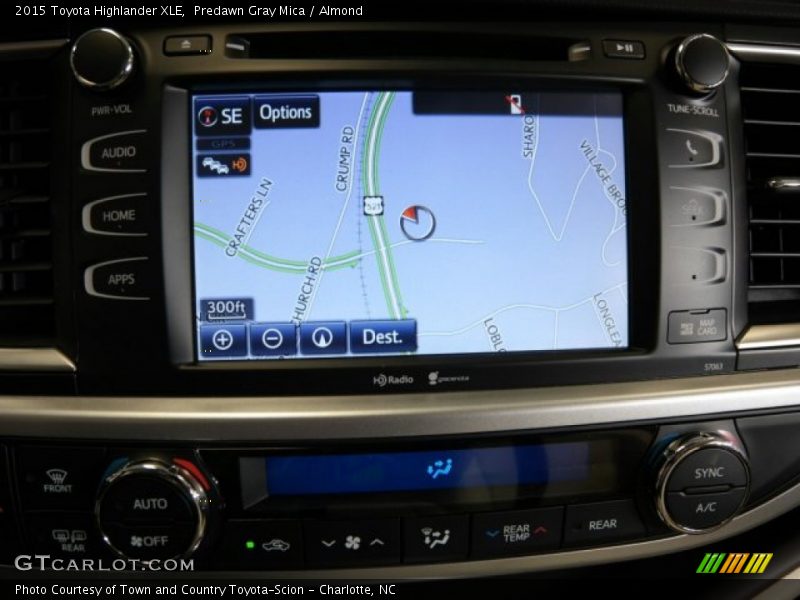 Predawn Gray Mica / Almond 2015 Toyota Highlander XLE