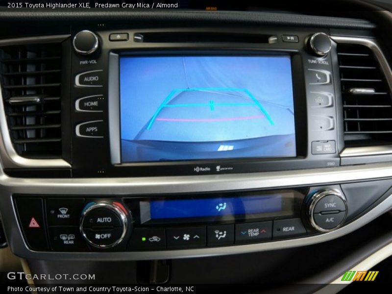 Predawn Gray Mica / Almond 2015 Toyota Highlander XLE