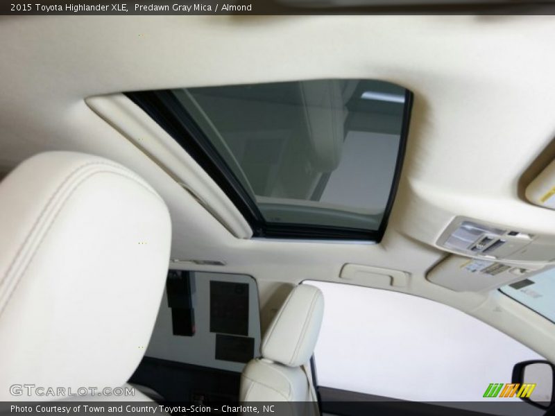 Predawn Gray Mica / Almond 2015 Toyota Highlander XLE