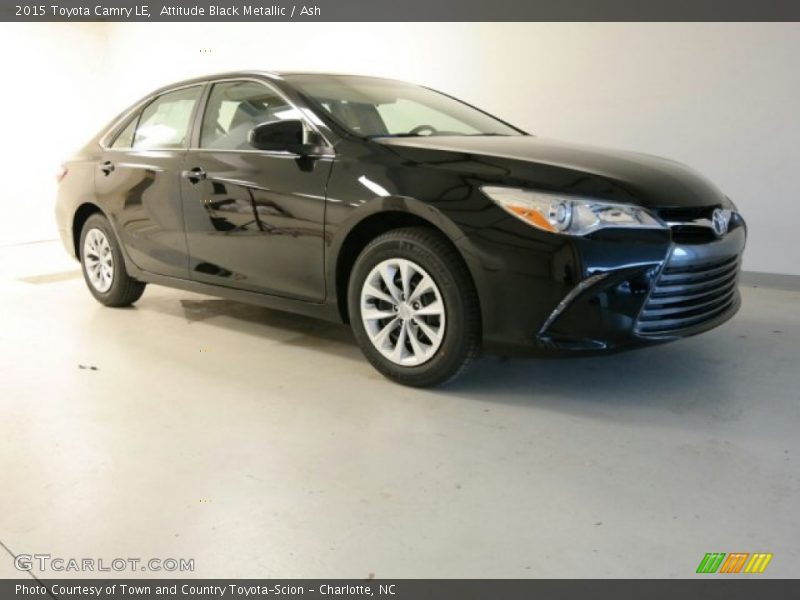 Attitude Black Metallic / Ash 2015 Toyota Camry LE