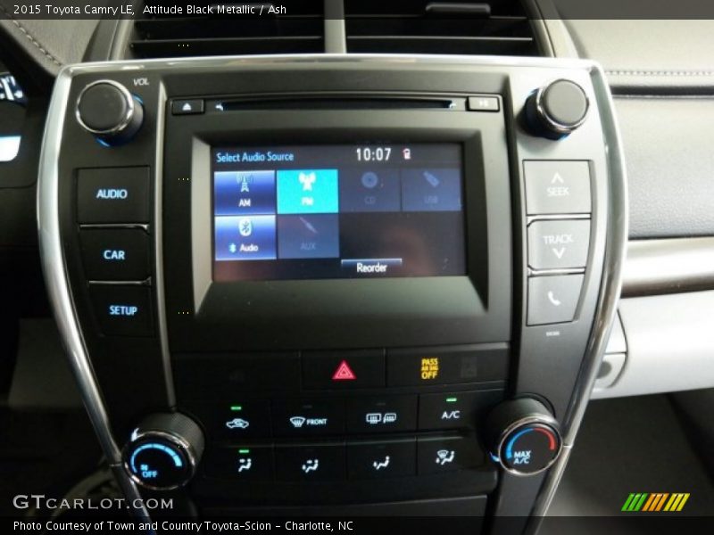 Attitude Black Metallic / Ash 2015 Toyota Camry LE