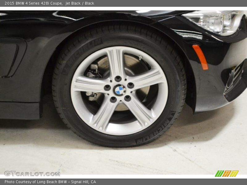 Jet Black / Black 2015 BMW 4 Series 428i Coupe