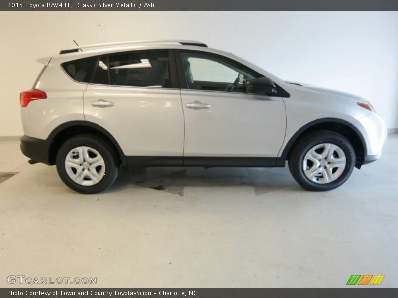 Classic Silver Metallic / Ash 2015 Toyota RAV4 LE