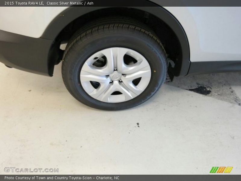 Classic Silver Metallic / Ash 2015 Toyota RAV4 LE