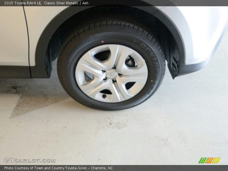 Classic Silver Metallic / Ash 2015 Toyota RAV4 LE