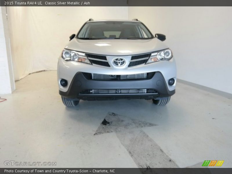 Classic Silver Metallic / Ash 2015 Toyota RAV4 LE