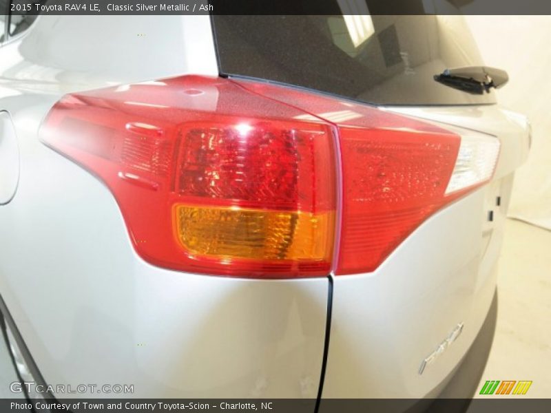 Classic Silver Metallic / Ash 2015 Toyota RAV4 LE