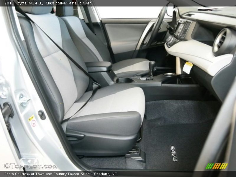 Classic Silver Metallic / Ash 2015 Toyota RAV4 LE