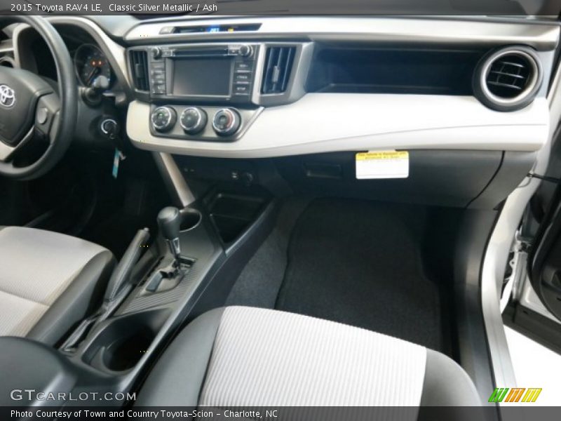 Classic Silver Metallic / Ash 2015 Toyota RAV4 LE