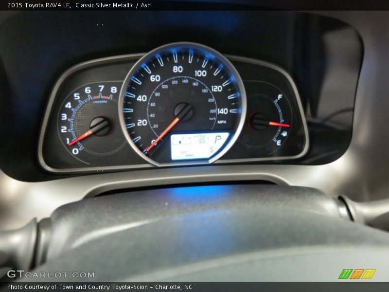 Classic Silver Metallic / Ash 2015 Toyota RAV4 LE