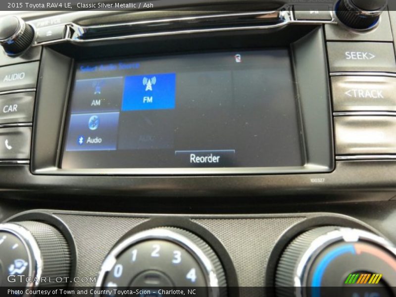 Classic Silver Metallic / Ash 2015 Toyota RAV4 LE