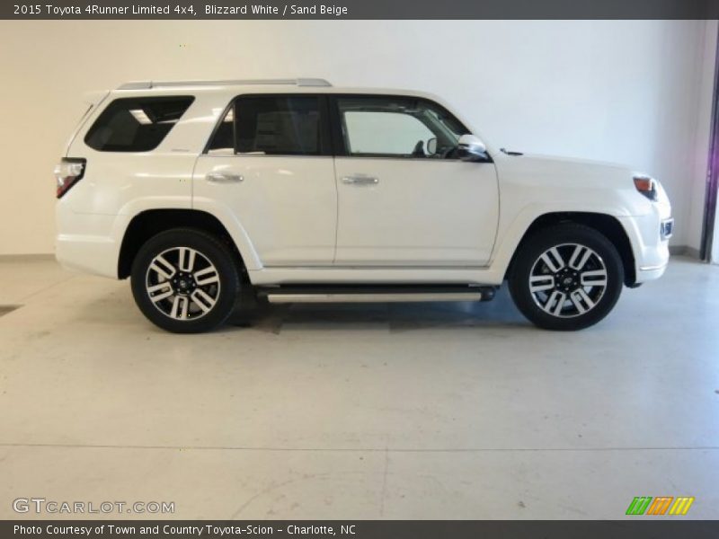 Blizzard White / Sand Beige 2015 Toyota 4Runner Limited 4x4